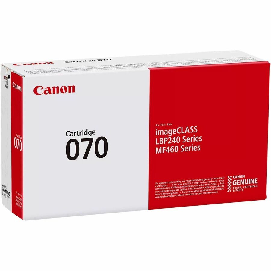 Canon 070 Original Laser Toner Cartridge - Black - 1 Pack - 3000 Pages