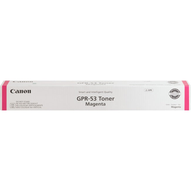 Canon GPR-53 Original Laser Toner Cartridge - Magenta - 1 Each GPR53M
