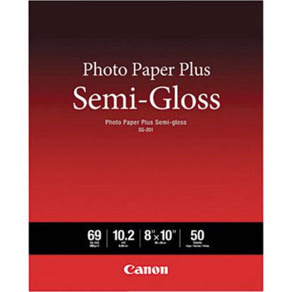 Canon Photo Paper Plus Photo Paper - 91 Brightness - 8" x 10" - 69 lb Basis Weight -