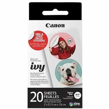 Canon ZINK Pre Cut Circle Sticker Pack 4967C001