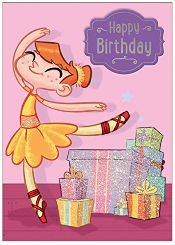 Cardoo Birthday Activity Card, Ballet
