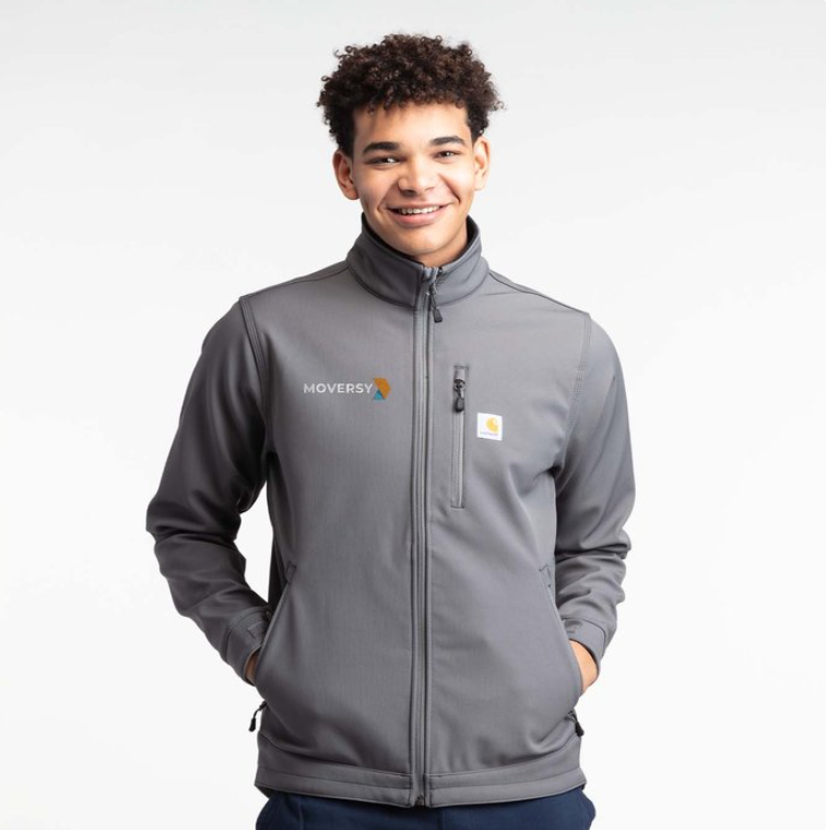 Carhartt® Crowley Full-Zip Softshell Jacket – Rugged Protection, All-Day Comfort
