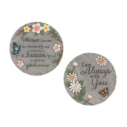 Cement Garden Butterfly Stepping Stone -