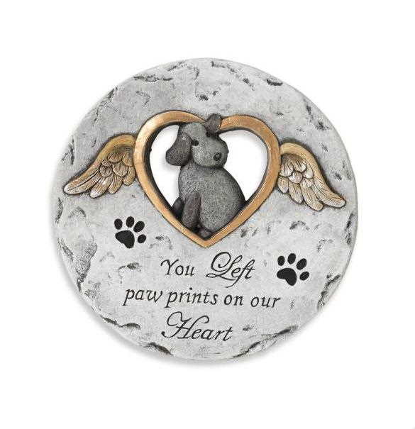Cement Pet Memorial Stepping Stone - Dog