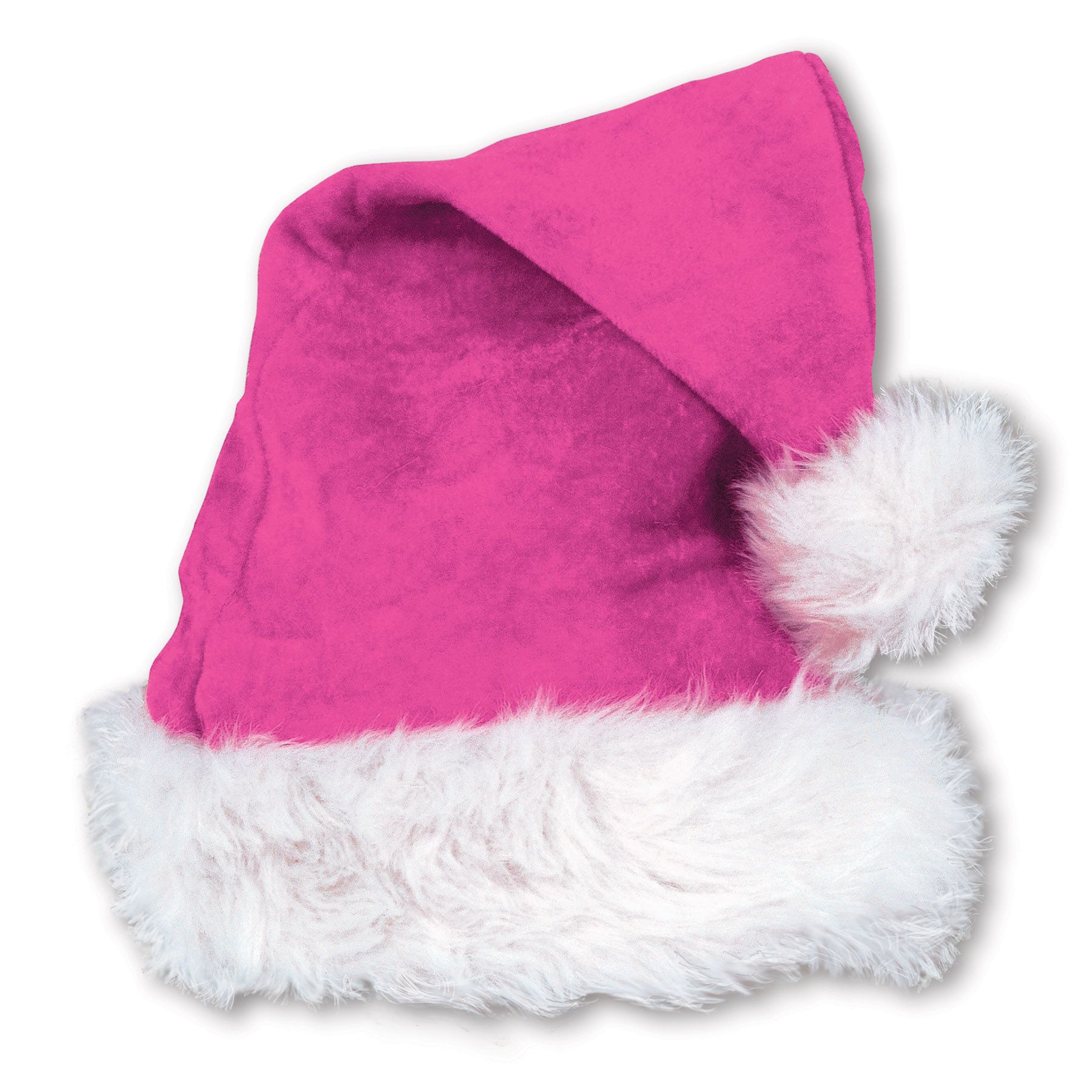 Cerise Pink Santa Hat