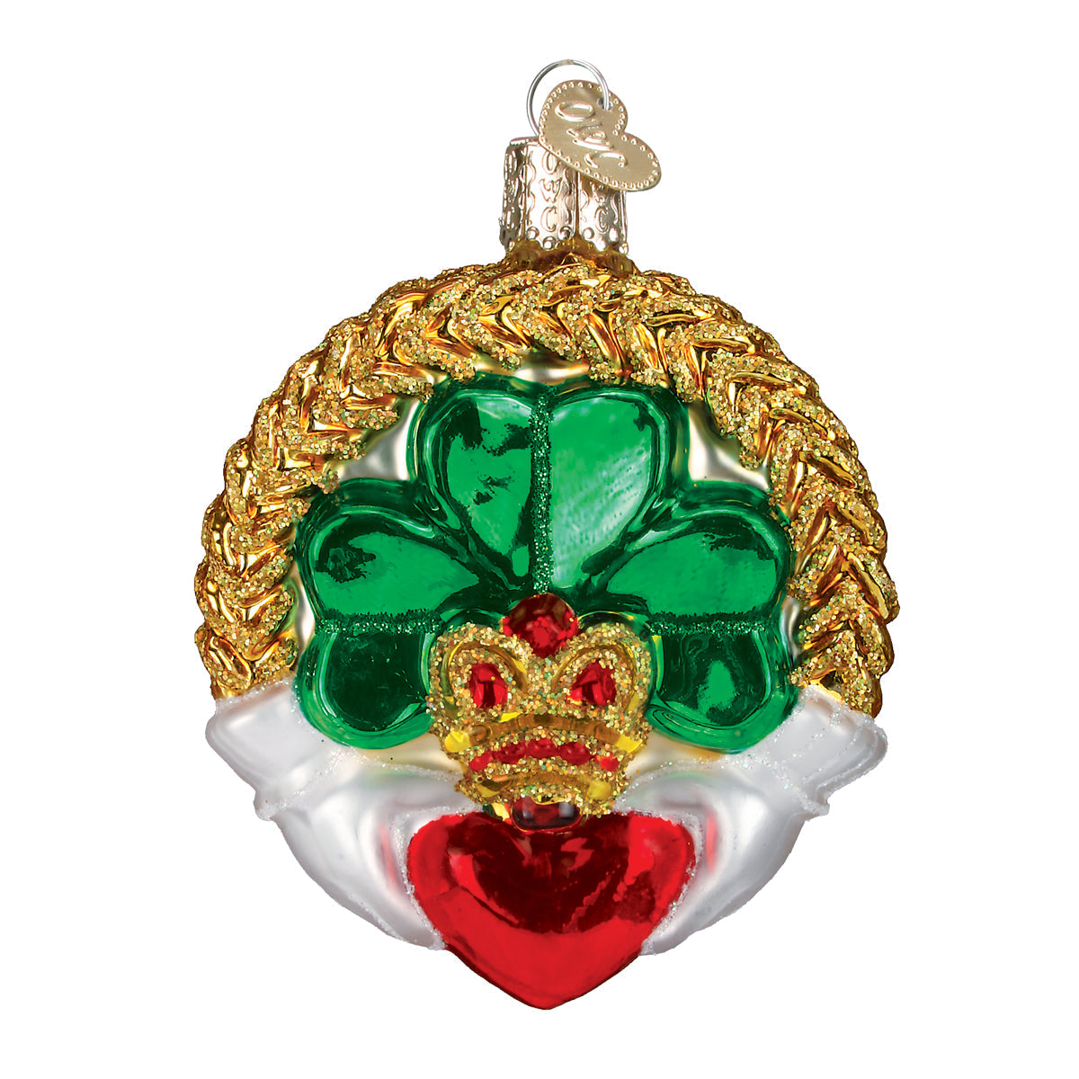 Chaddagh Glass Ornament