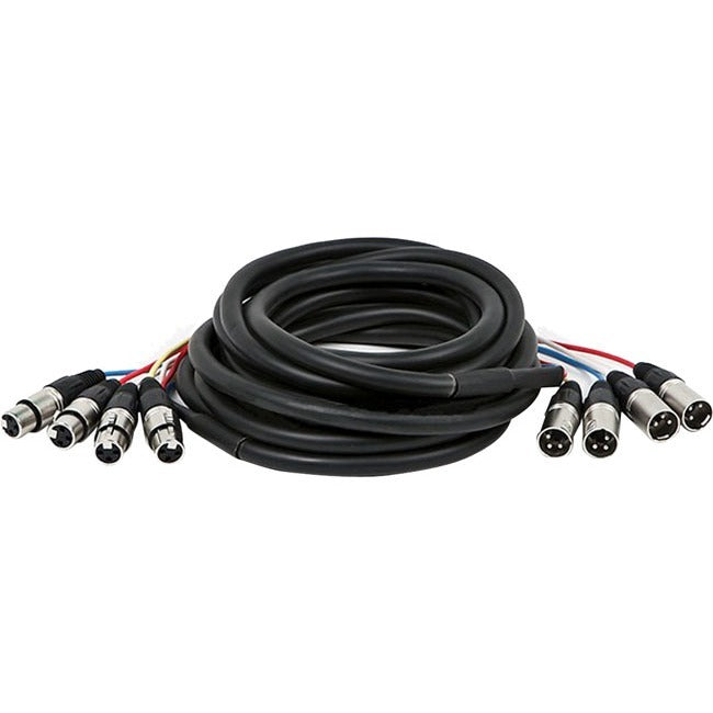 Channel-4 Xlr M/Xlr F Snake Cable 20F