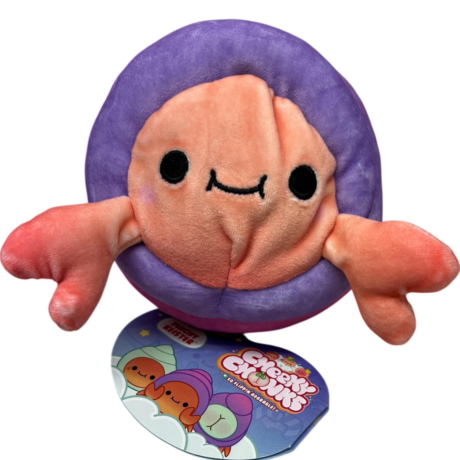 Cheeky Chonks Reversible Plush - Pinchy Keister
