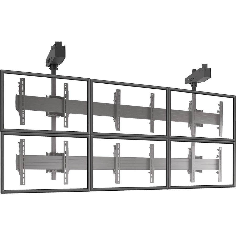 Chief Fusion Lcm3X2U Wall Mount For Digital Signage Display - Black