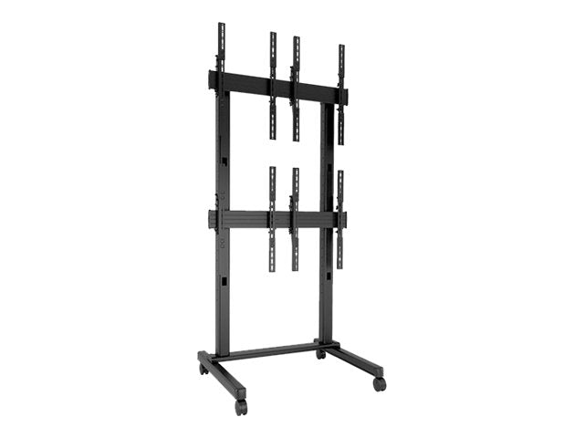 Chief Fusion Micro-Adjustable Large Freestanding Video Wall LVM2X2UP - Cart - for 2x2 video wall - black - screen size: