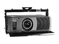 Chief LCDA-240C - Mounting component (ceiling mount) - for projector - black - ceiling mountable