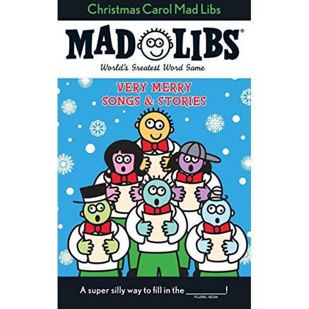 Christmas Carol Mad Libs