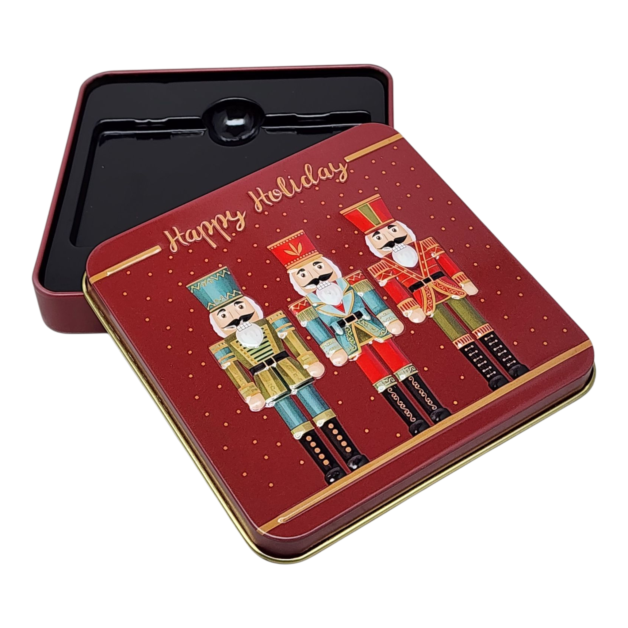 Christmas Gift Card Tin - Nutcracker Trio