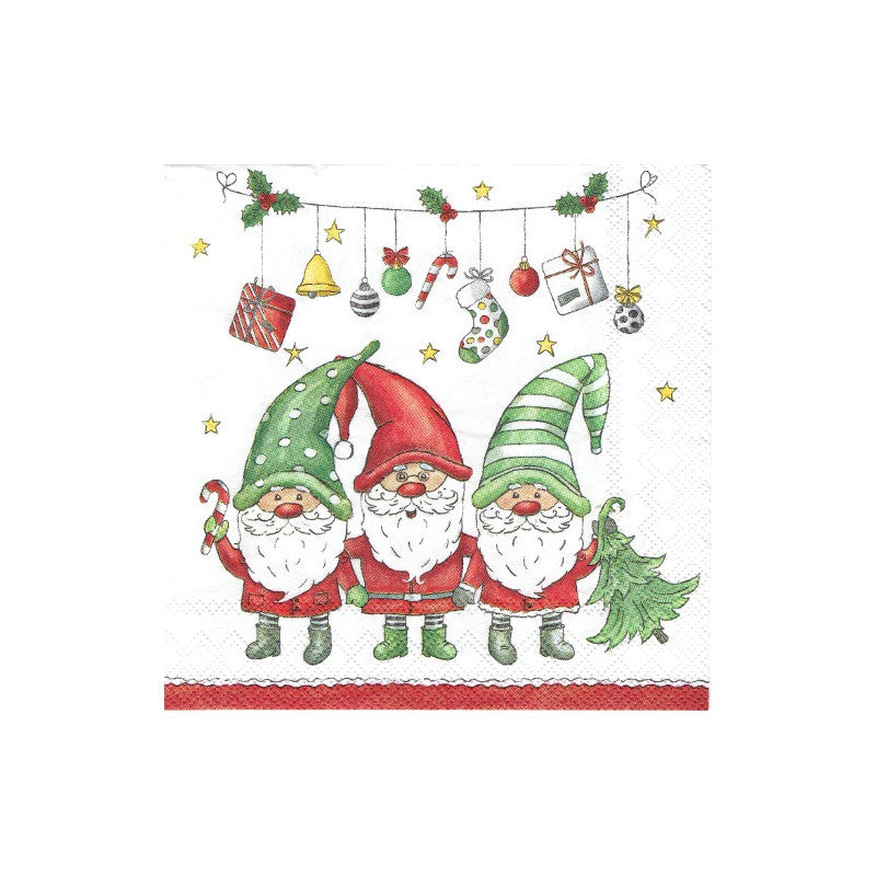 Christmas Good Fellows Cocktail Napkin