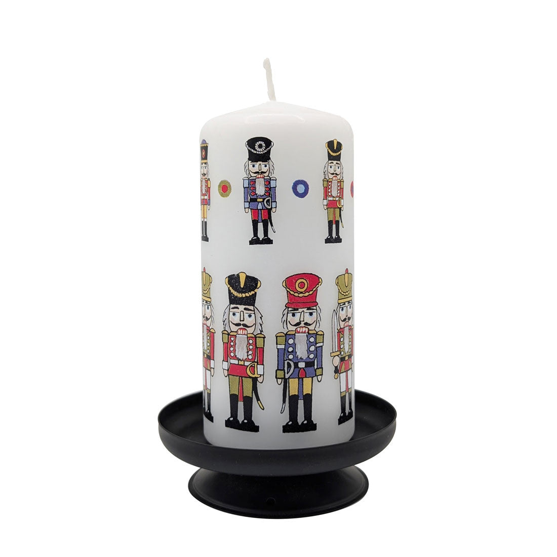 Christmas Nutcracker Pillar Candle