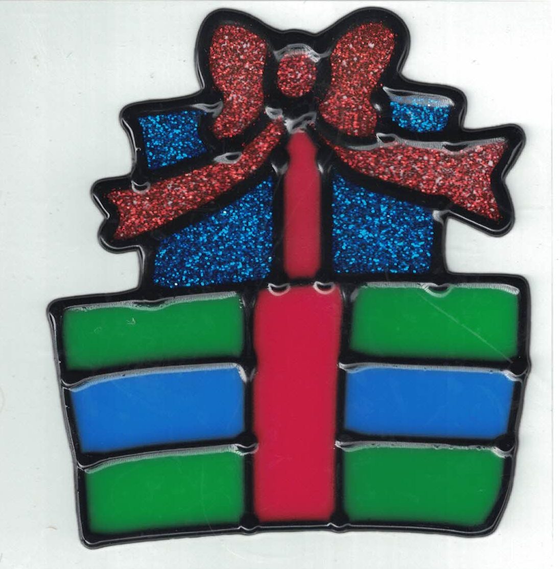Christmas Window Cling - Presents