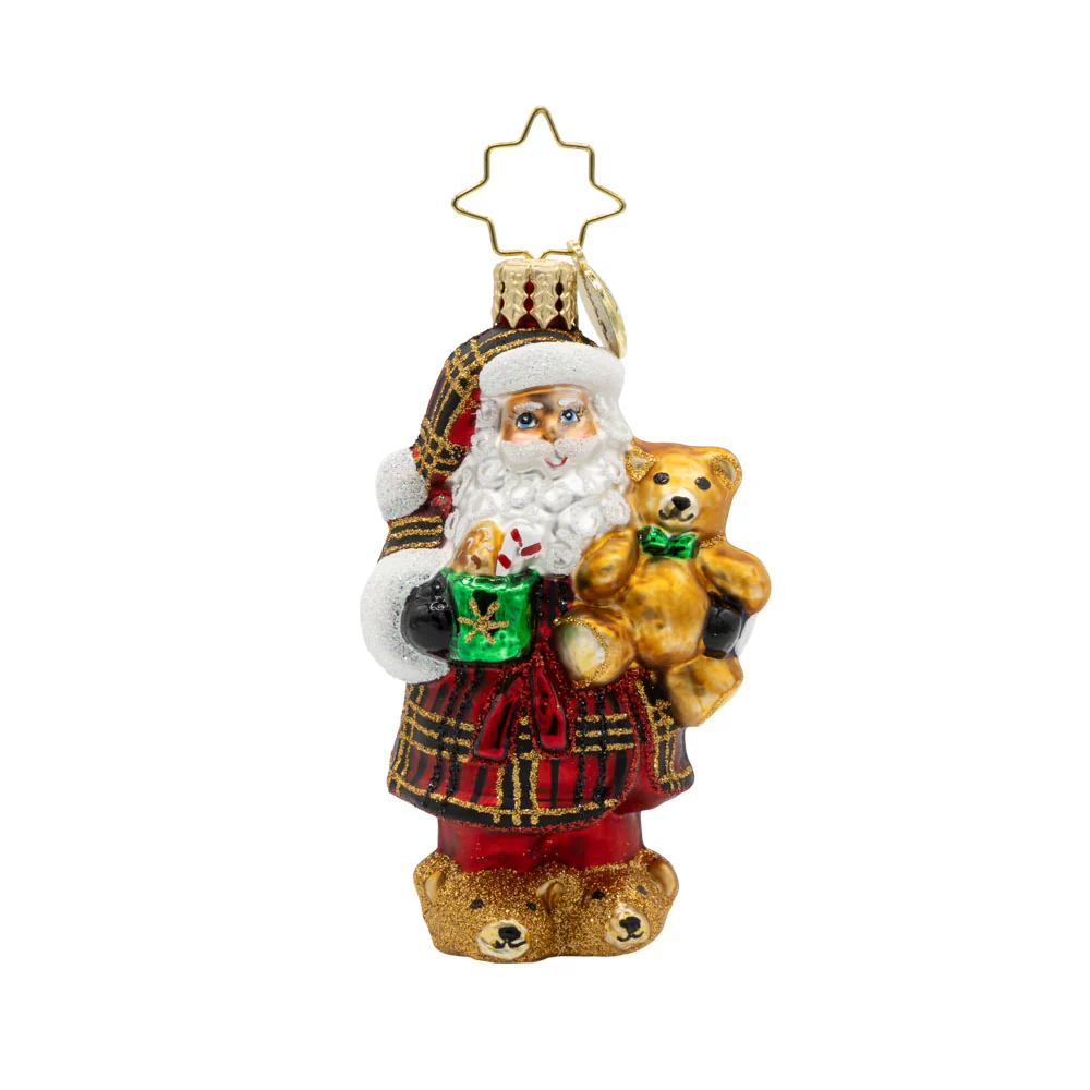 Christopher Radko Little Gem Glass Ornament - Sweet Slumber Treat Gem