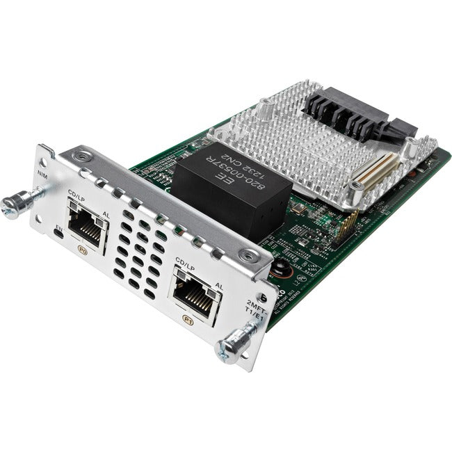 Cisco 2 Port Multi-Flex Trunk Voice/Clear-Channel Data T1/E1 Module Nim-2Mft-T1/E1