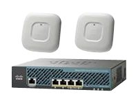 Cisco 2504 Wireless Controller - Mobility Express Bundle - network management device - 4 ports - 25 access points - GigE