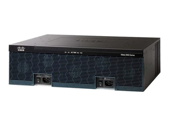 Cisco 3945E Voice Bundle - Router - voice / fax module - GigE - WAN ports: 4 - refurbished