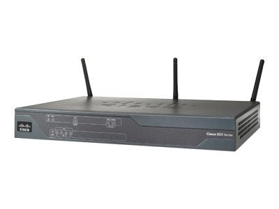 Cisco 861W - Wireless router - 4-port switch - 802.11b/g/n (draft 2.0) - refurbished