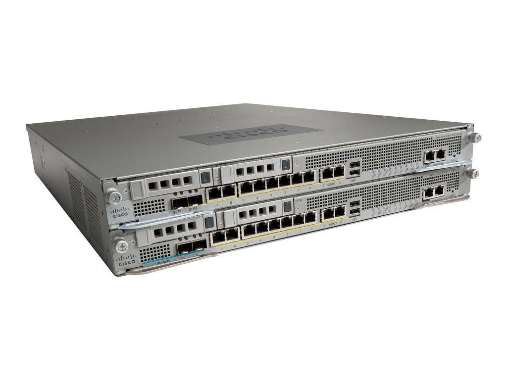 Cisco ASA 5585-X - Bundle - security appliance - 10 GigE - 2U - rack-mountable - with Security Services