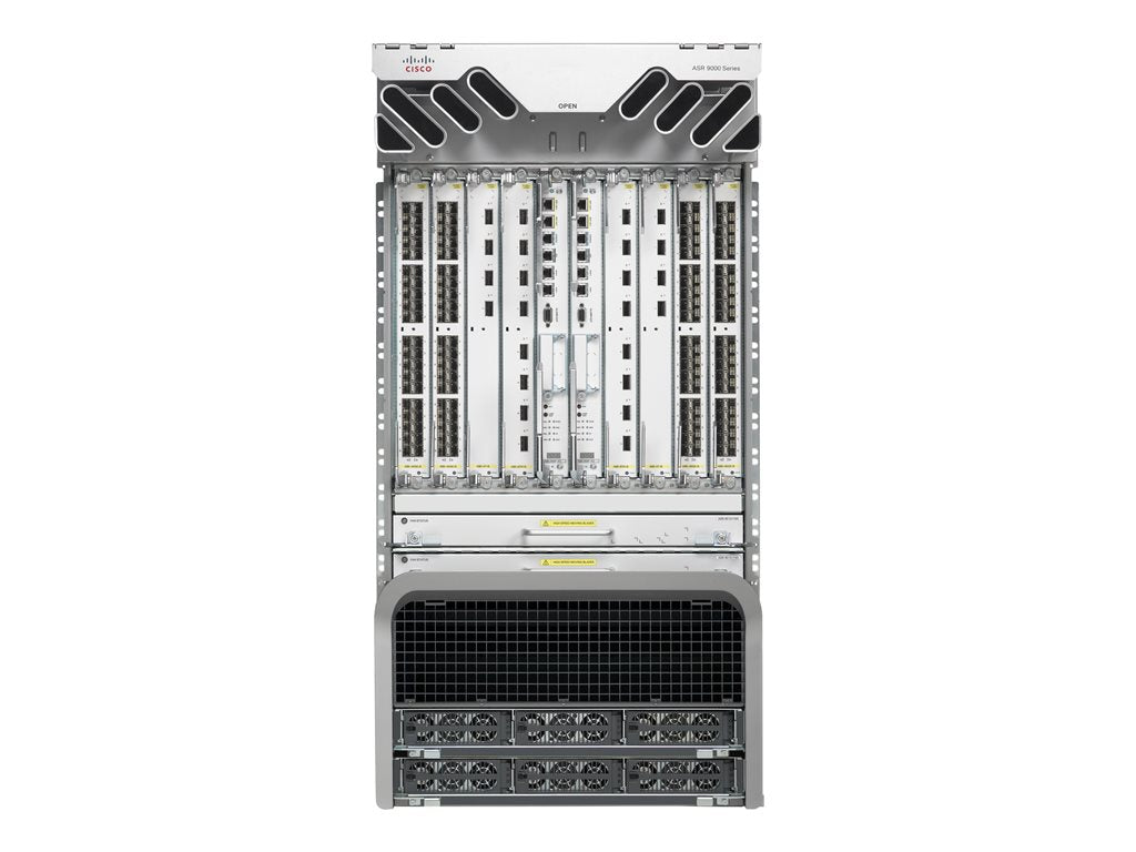 Cisco ASR 9010 with PEM Version 2 - Modular expansion base - rack-mountable - refurbished