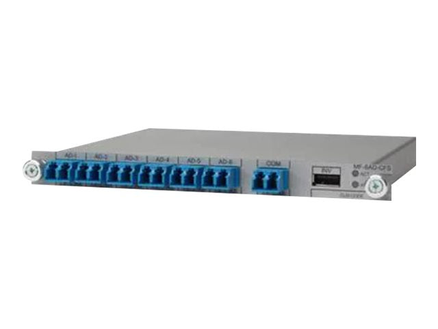Cisco Add/Drop MF Unit - Colorless FlexSpectrum - Multiplexor - 6 ports - plug-in module - for P/N: NCS2K-MF-6RU,