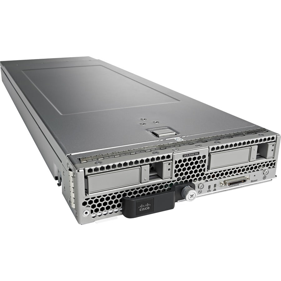 Cisco B200 M4 Blade Server - 2 x Intel Xeon E5-2697 v3 2.60 GHz - 256 GB RAM - 12Gb/s SAS, Serial ATA Controller UCS-SPL-B200M4-C2T