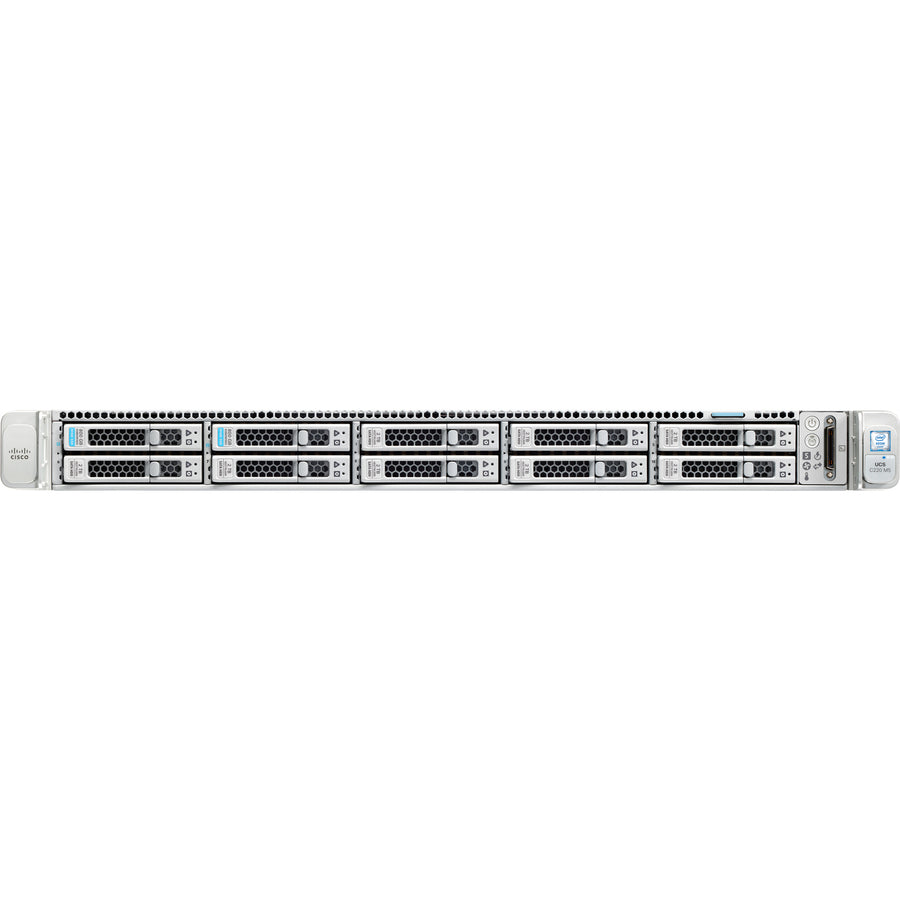 Cisco C220 M5 1U Rack Server - 2 X Intel Xeon Silver 4114 2.20 Ghz - 32 Gb Ram - 12Gb/S Sas Controller