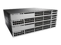 Cisco Catalyst 3850-48F-L - Switch - managed - 48 x 10/100/1000 (PoE+) - desktop, rack-mountable - PoE+ (800 W) - K-12