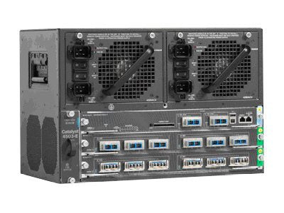 Cisco Catalyst 4503-E - Switch - rack-mountable - PoE - refurbished - with Cisco Supervisor Engine 6L-E, Catalyst 4500