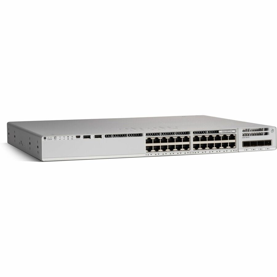 Cisco Catalyst 9200 24-port PoE+ Switch Network Advantage - 24 Ports - Manageable - Gigabi