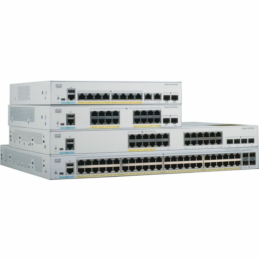 Cisco Catalyst C1000-8FP Ethernet Switch - 8 Ports - Manageable - Gigabit Ethernet - 10/10