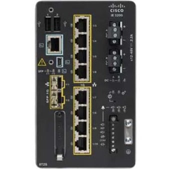 Cisco Catalyst IE-3200-8T2S Rugged Switch - 8 Ports - Manageable - Gigabit Ethernet -
