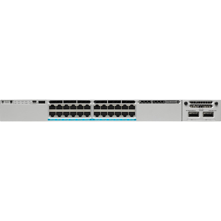 Cisco Catalyst Ws-C3850-24Xu Layer 3 Switch Ws-C3850-24Xu-L-Rf