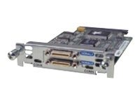 Cisco High-Speed - Expansion module - HWIC - RS-232, RS-530, X.21, V.35, RS-449, RS-530A - 2 ports - refurbished - for