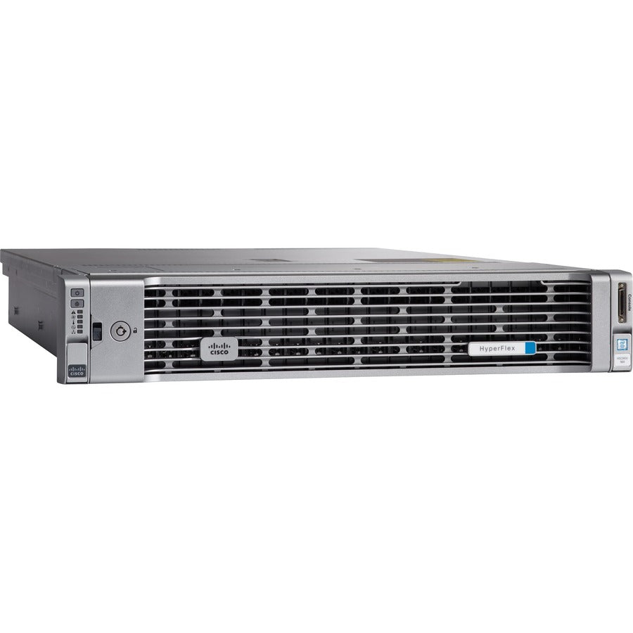 Cisco HyperFlex HX240c M4 2U Rack Server - 2 x Intel Xeon 2.60 GHz - 256 GB RAM - 12Gb/s SAS Controller HX-UC-C240M4SX