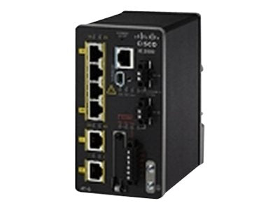 Cisco Industrial Ethernet 2000 Series - Switch - managed - 4 x 10/100 + 2 x SFP - DIN rail mountable