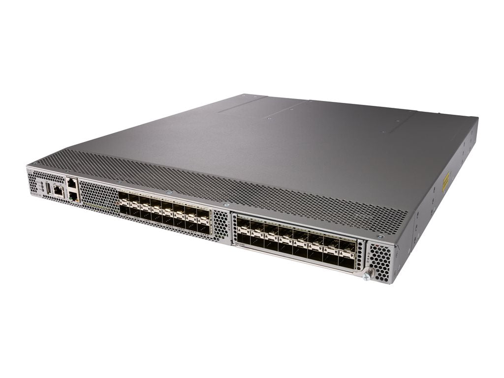 Cisco MDS 9132T - Switch - managed - 4 x 32Gb Fibre Channel SFP+ + 4 x 16Gb Fibre Channel SFP+ - rack-mountable