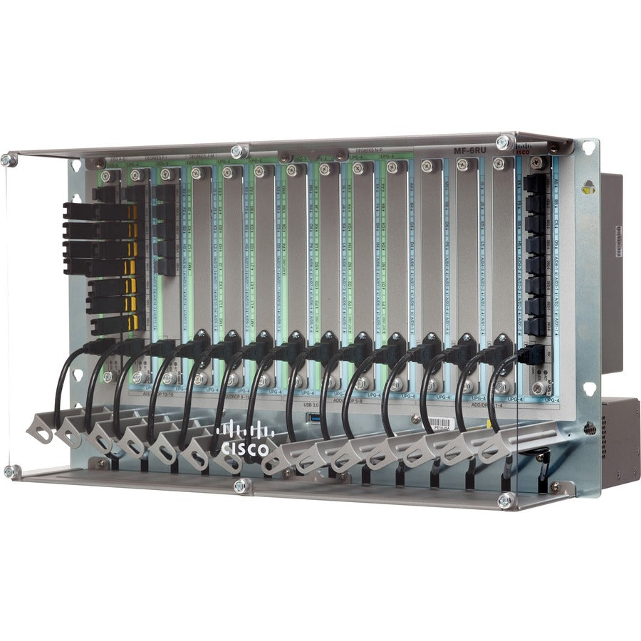 Cisco Mechanical Frame for Passive Units, 14 Slots with USB Hub, 6 RU NCS2K-MF-6RU=