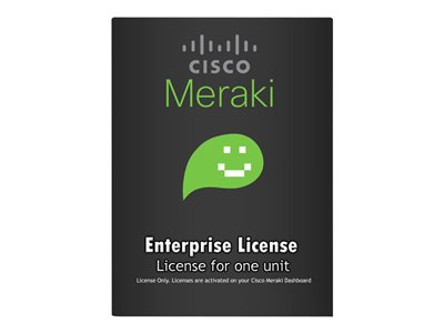 Cisco Meraki Enterprise - Subscription License (1 Year) + 1 Year Enterprise Support - 1 Switch - For P/N: Ms120-8Lp-Hw
