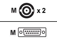 Cisco - Network cable - 15 pin D-Sub (DB-15) (M) to BNC (M) - 16.4 ft - for Cisco 3662, 3662 VPN Bundle