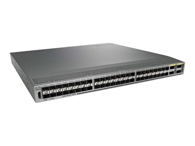 Cisco Nexus 2248PQ 10GE Fabric Extender - Expansion module - 10 GigE, FCoE - remanufactured