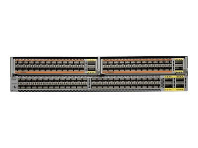 Cisco Nexus 56128P - Switch - L3 - managed - 48 x 1 Gigabit / 10 Gigabit SFP+ + 4 x 40Gb Ethernet / FCoE QSFP+ (breakout
