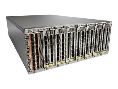 Cisco Nexus 5696Q - Switch - L3 - managed - 24 x 40 Gigabit Ethernet / FCoE QSFP+ - rack-mountable - refurbished - with 2 x Nexus N5696-B-24Q-RF