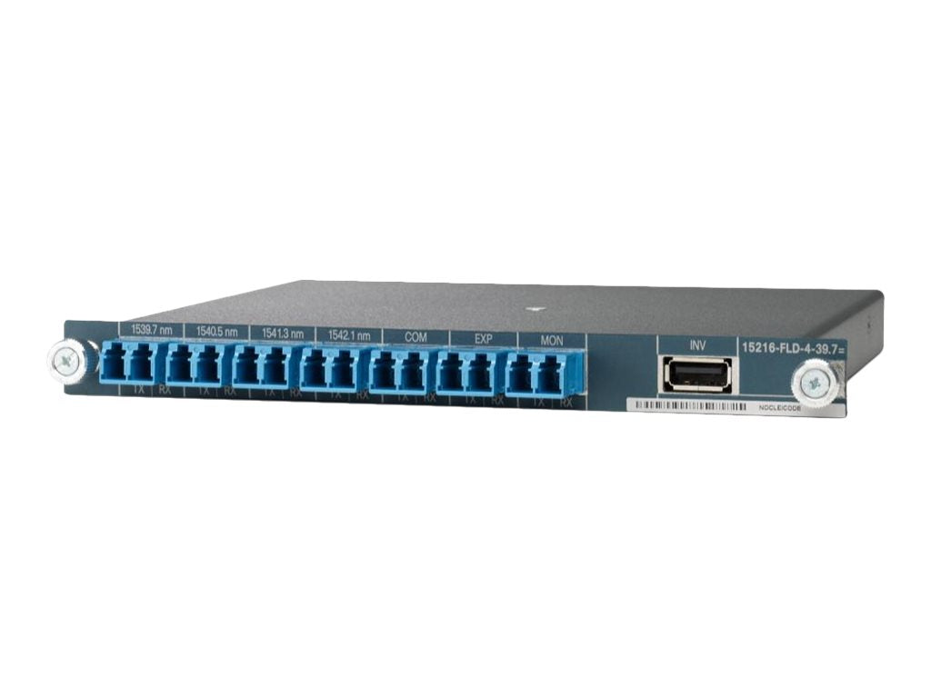Cisco ONS 15216 4-Channel Optical Add/Drop Multiplexer - Multiplexor - 4 ports - plug-in module