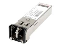 Cisco - SFP (mini-GBIC) transceiver module - GigE - 1000Base-ZX - LC single-mode - up to 49.7 miles - 1550 nm -