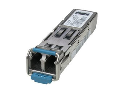 Cisco - SFP (mini-GBIC) transceiver module - GigE - 1000Base-ZX - LC/PC single-mode - up to 43.5 miles - 1550 nm -
