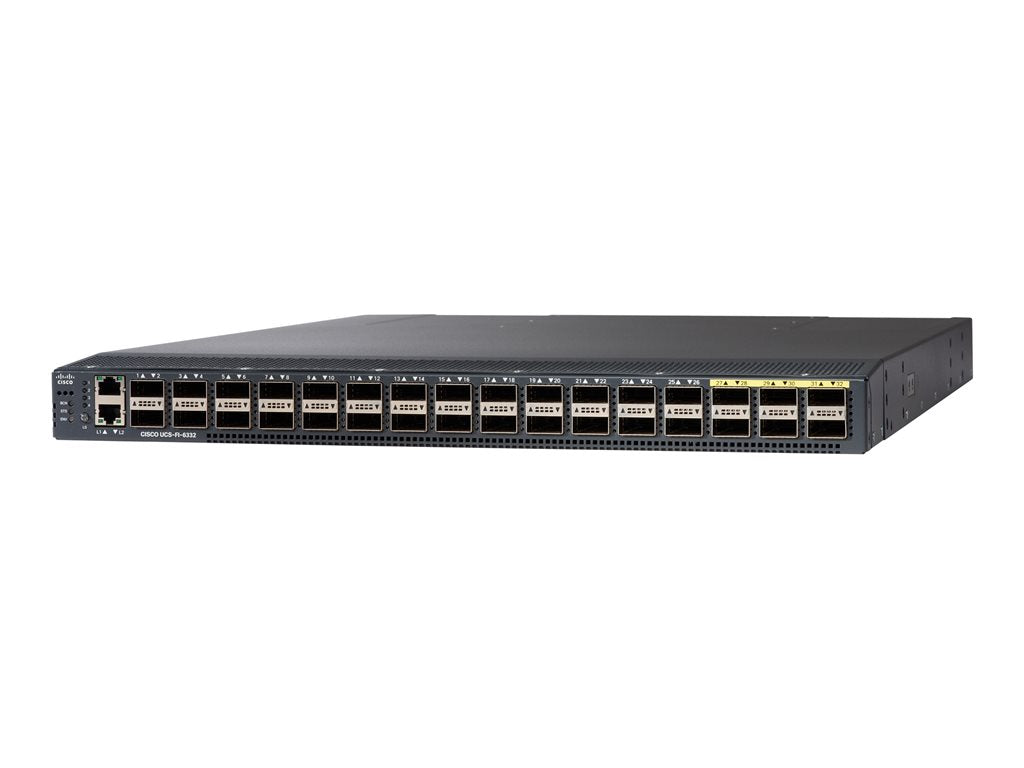 Cisco UCS SmartPlay Select Hyperflex System 6332 Fabric Interconnect - Switch - managed - 32 x 10 Gigabit / 40 Gigabit